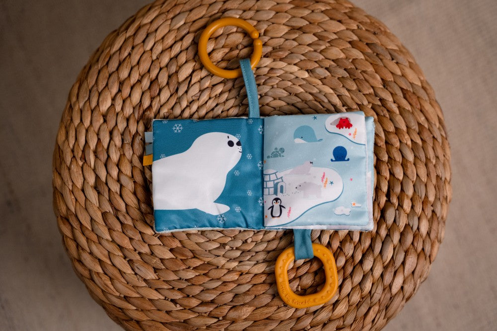 Μαλακό Διαδραστικό Βιβλιαράκι για Βρέφη Ocean