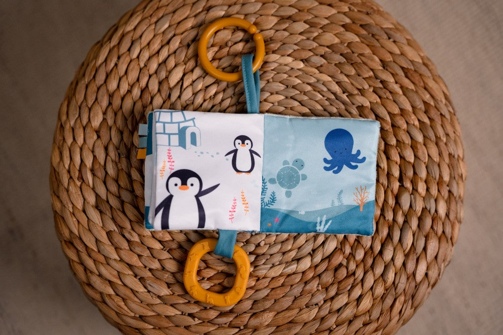 Μαλακό Διαδραστικό Βιβλιαράκι για Βρέφη Ocean