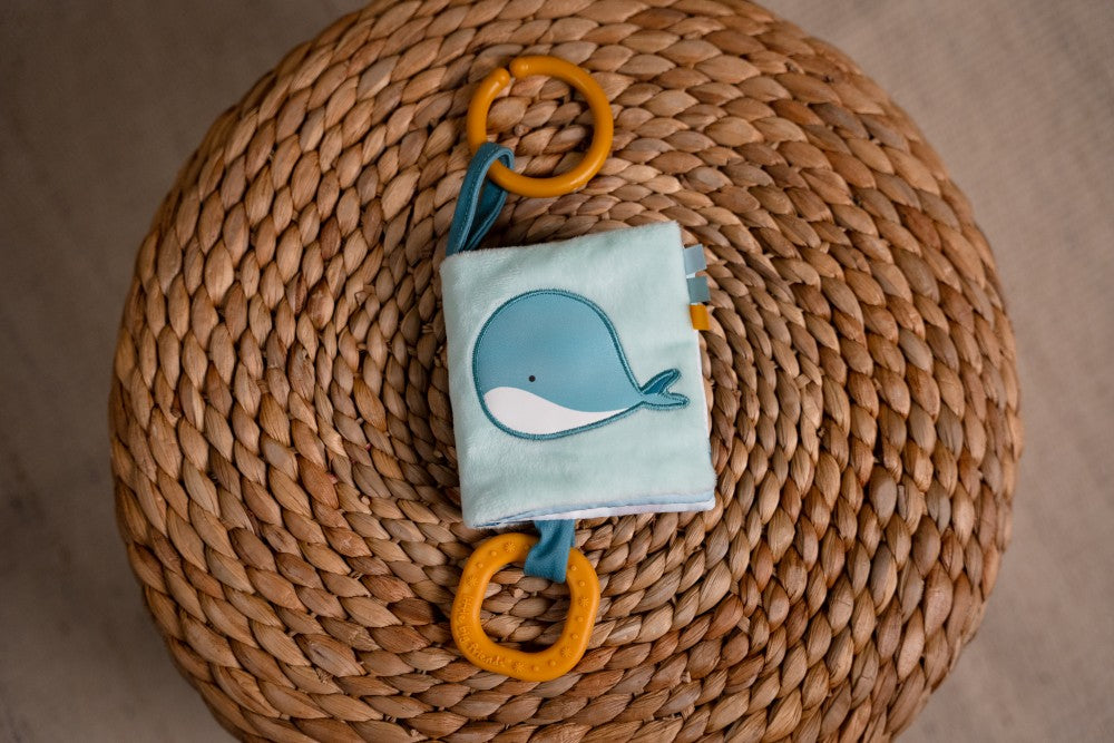 Μαλακό Διαδραστικό Βιβλιαράκι για Βρέφη Ocean