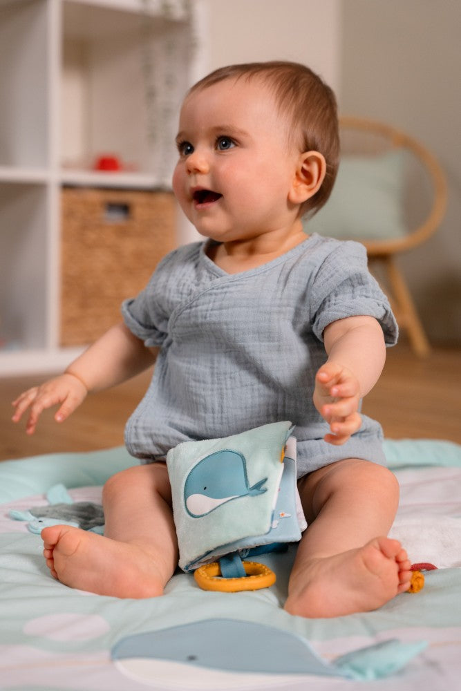 Μαλακό Διαδραστικό Βιβλιαράκι για Βρέφη Ocean