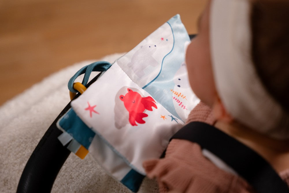 Μαλακό Διαδραστικό Βιβλιαράκι για Βρέφη Ocean