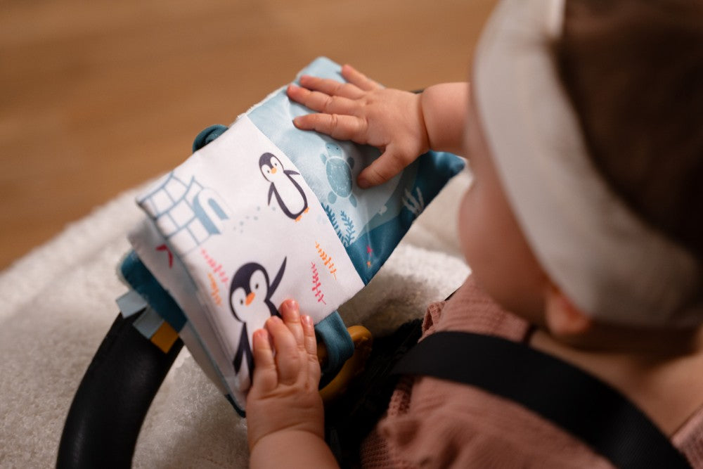 Μαλακό Διαδραστικό Βιβλιαράκι για Βρέφη Ocean