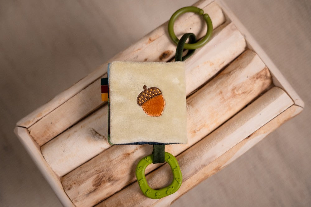 Μαλακό Διαδραστικό Βιβλιαράκι για Βρέφη Forest