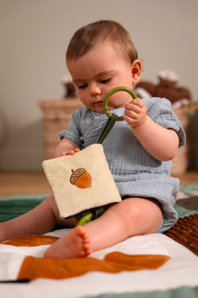 Μαλακό Διαδραστικό Βιβλιαράκι για Βρέφη Forest
