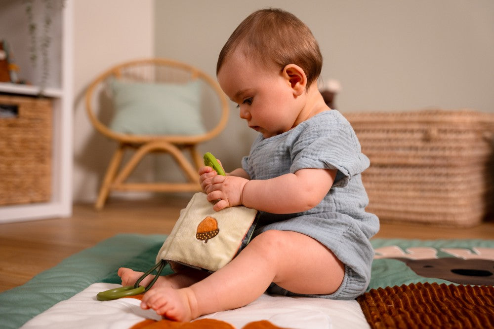 Μαλακό Διαδραστικό Βιβλιαράκι για Βρέφη Forest
