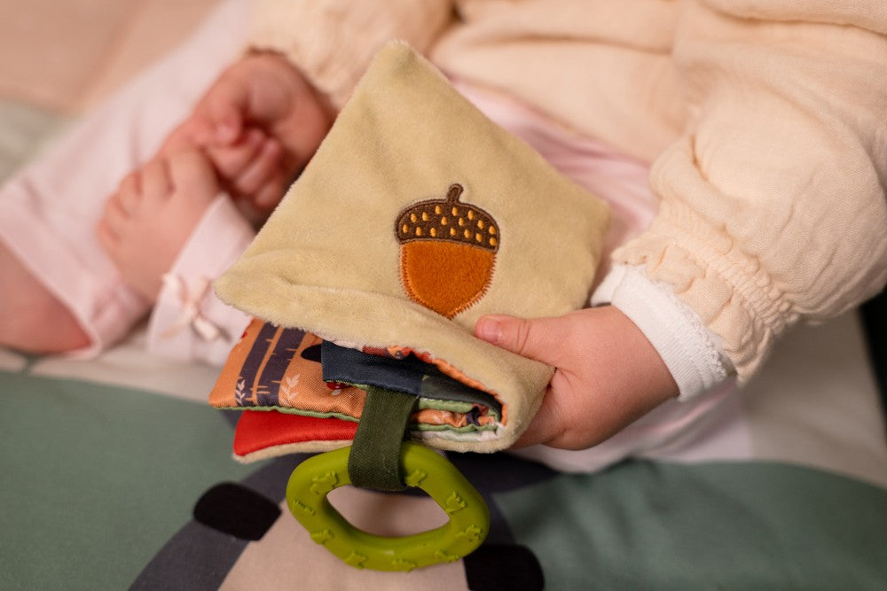 Μαλακό Διαδραστικό Βιβλιαράκι για Βρέφη Forest