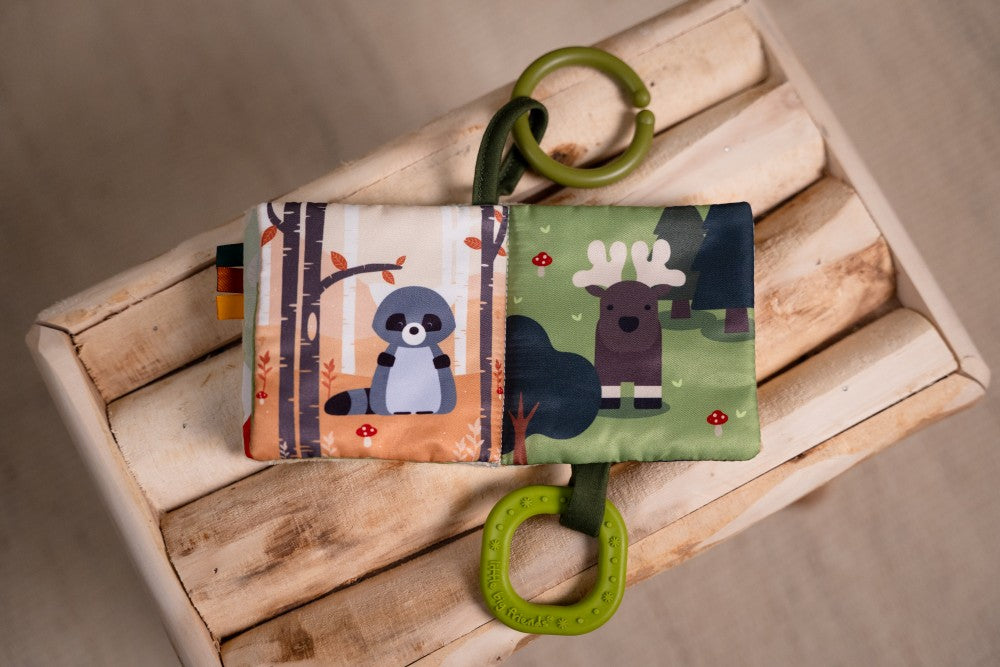 Μαλακό Διαδραστικό Βιβλιαράκι για Βρέφη Forest