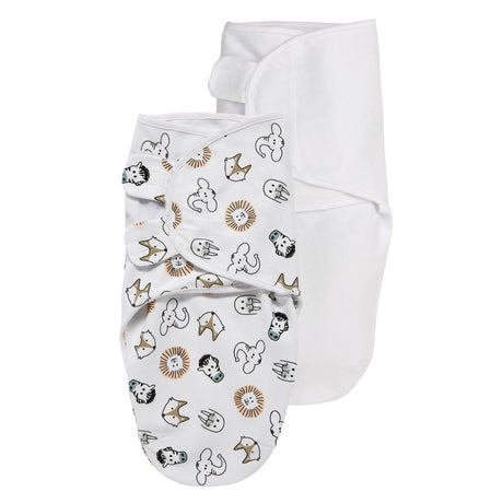 Meyco 2 pack swaddle multicolour 0-3 μηνών