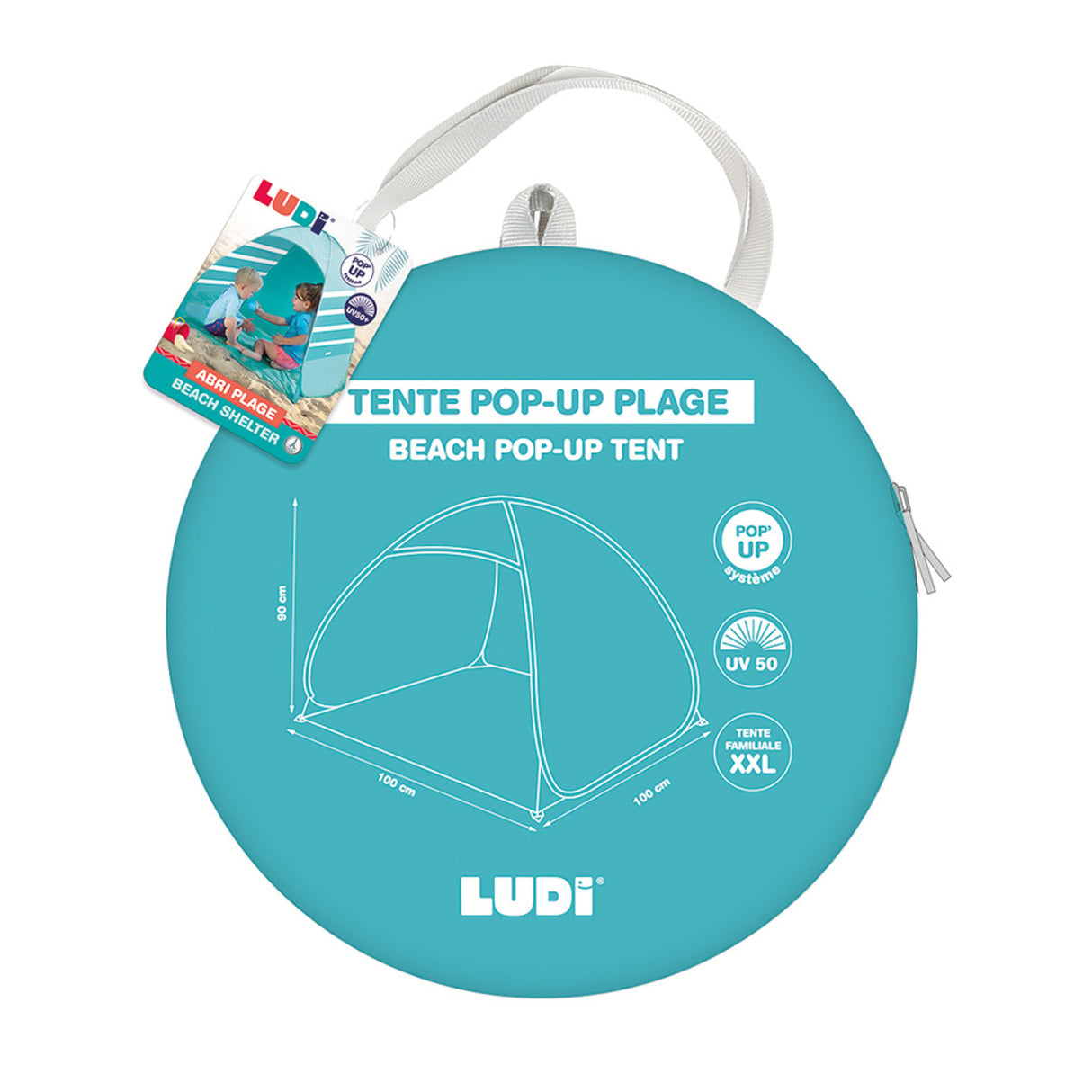 Ludi Τέντα Μωρού UV50+ 3 Χρωμάτων 100x100x90εκ.