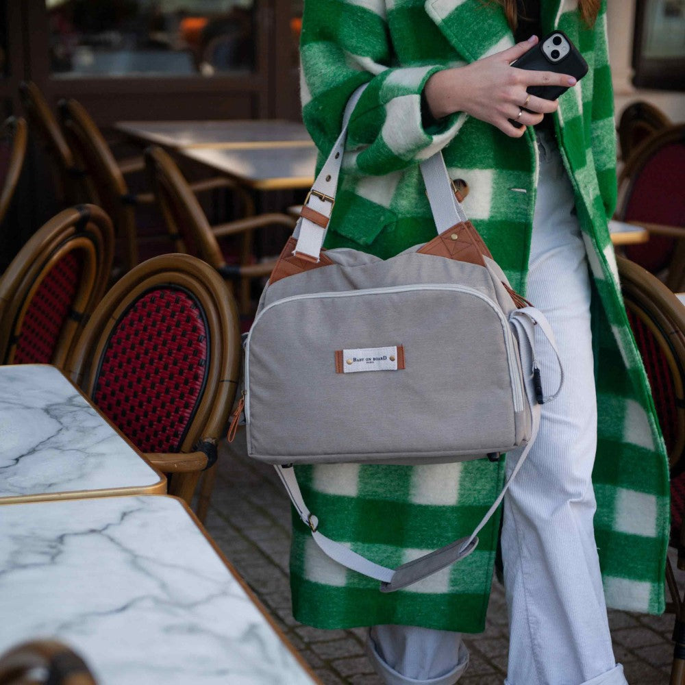 BoB Paris Tote Bag Soft Grey