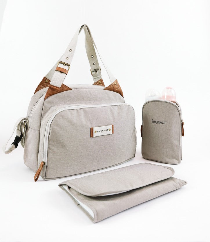 BoB Paris Tote Bag Soft Grey