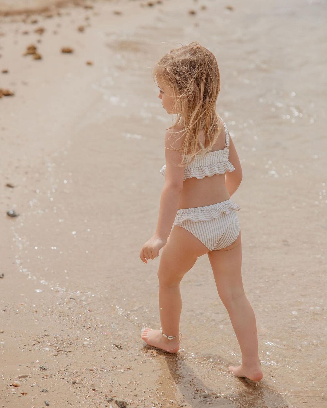 Minene - Μπικίνι Pink&White (2-8 ετών)