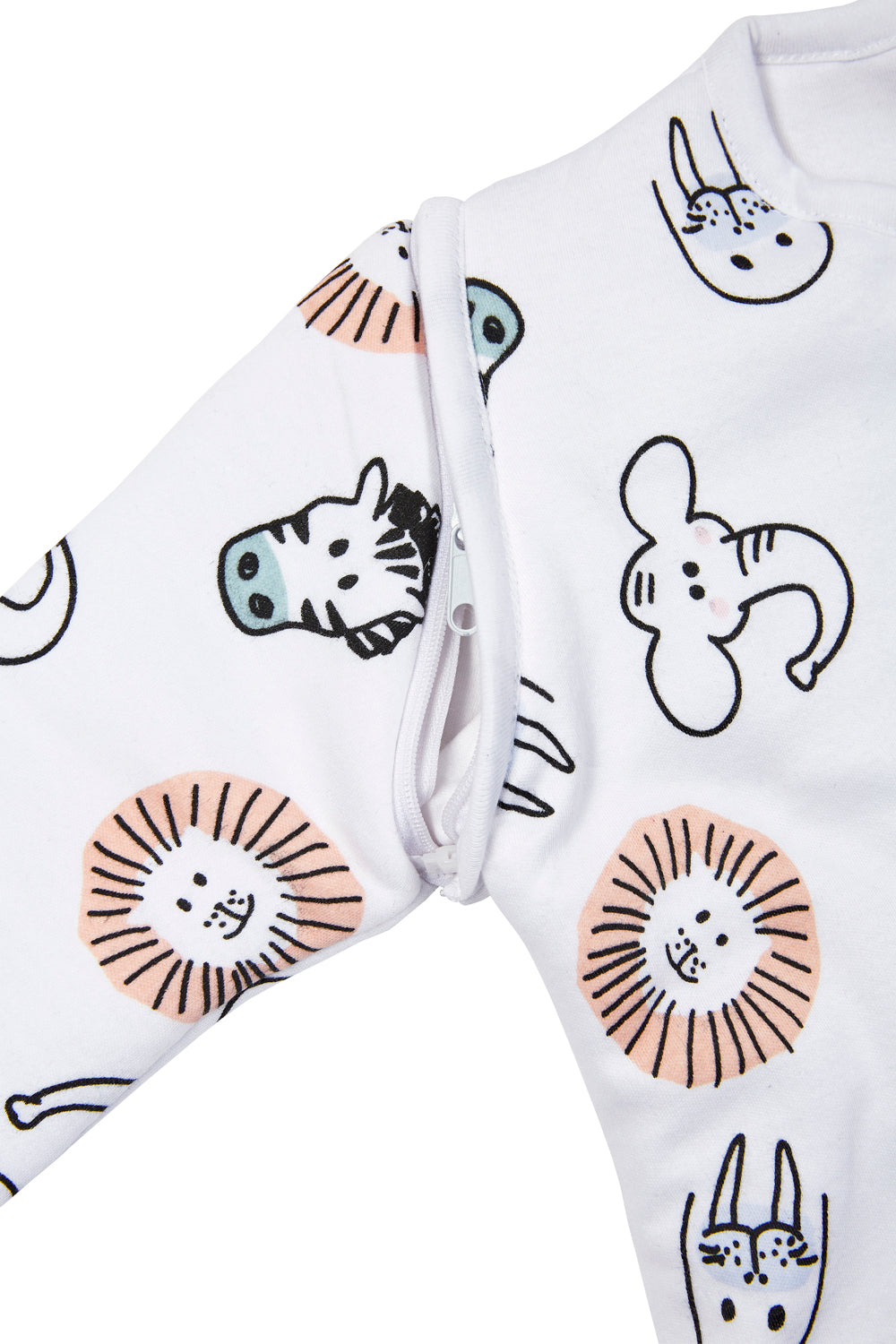 Meyco Υπνόσακος Animal με αποσπώμενα μανίκια (0-5 ετών)