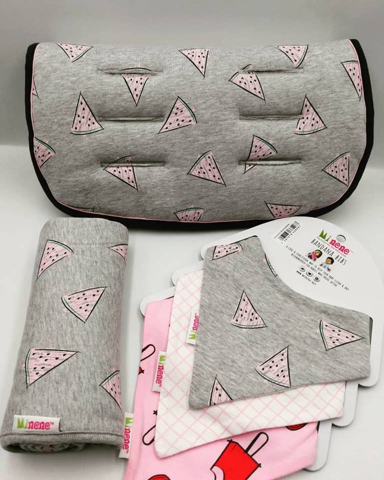 Minene Κουβερτουλα Διπλης Οψης Watermelon