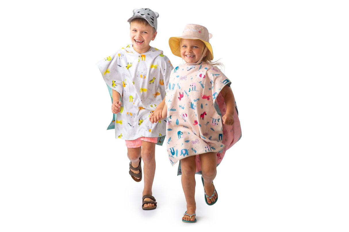 Πόντσο Διπλής Όψης UPF50+ Sloth/Zoo