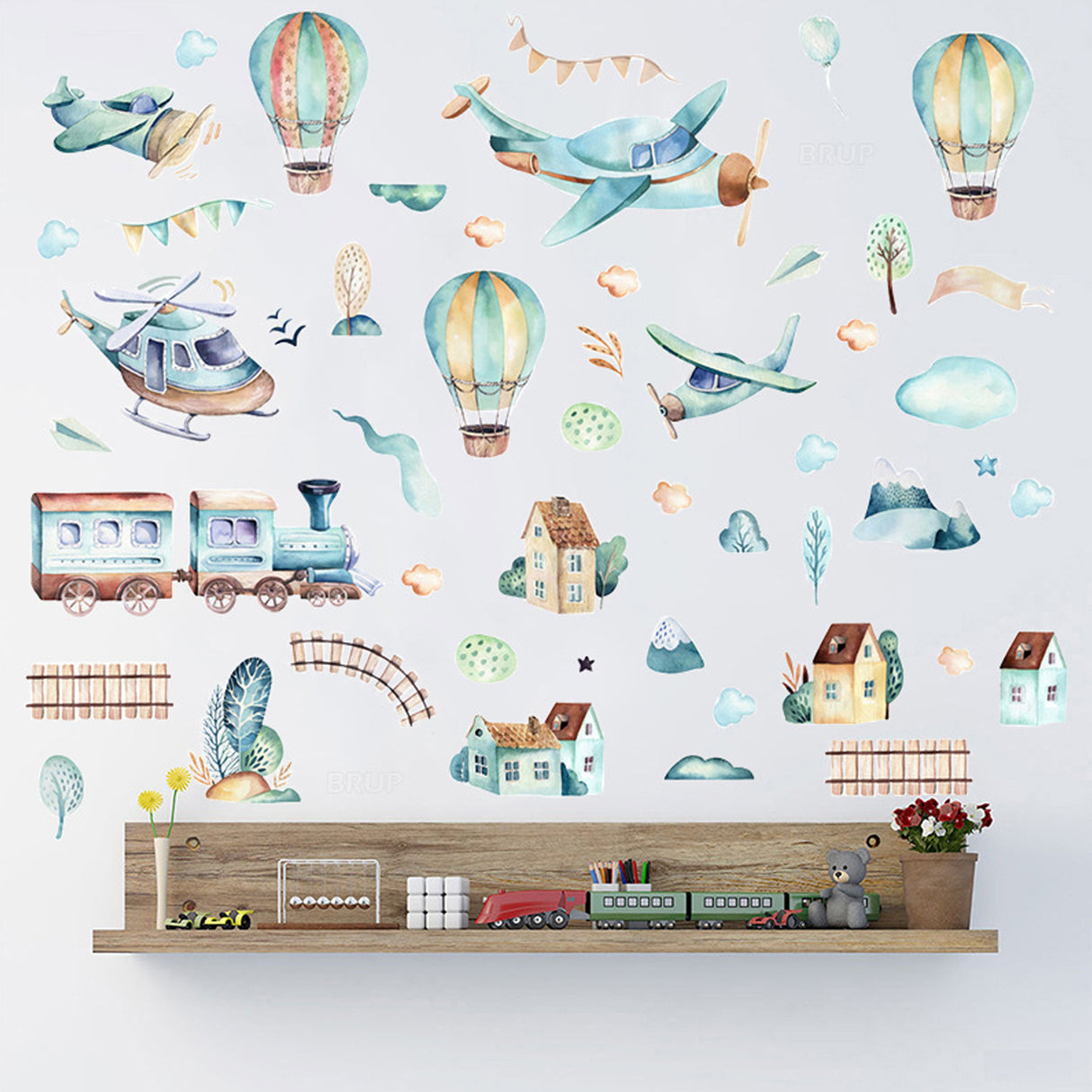 Sipo Wall stickers Airplanes