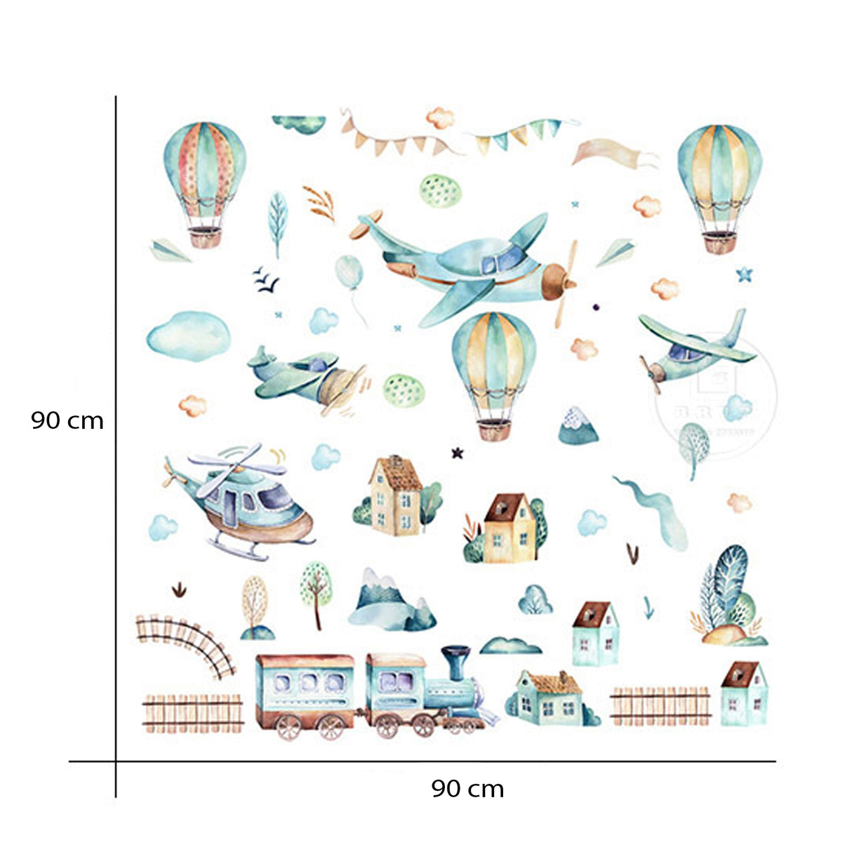 Sipo Wall stickers Airplanes