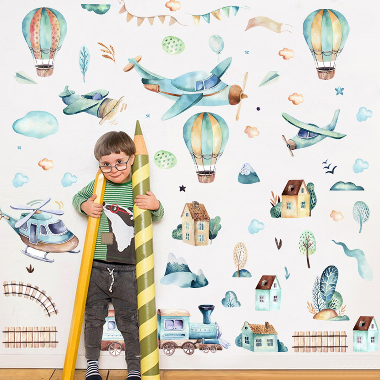 Sipo Wall stickers Airplanes
