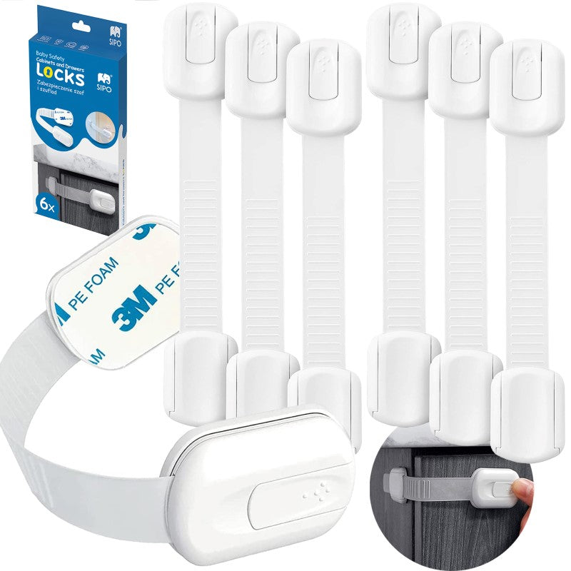 Ρυθμιζόμενες ασφάλειες πολλαπλών χρήσεων 6τμχ