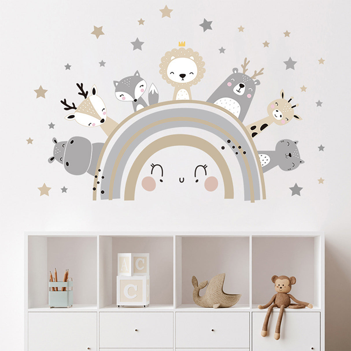 Sipo Wall sticker Cute Animals