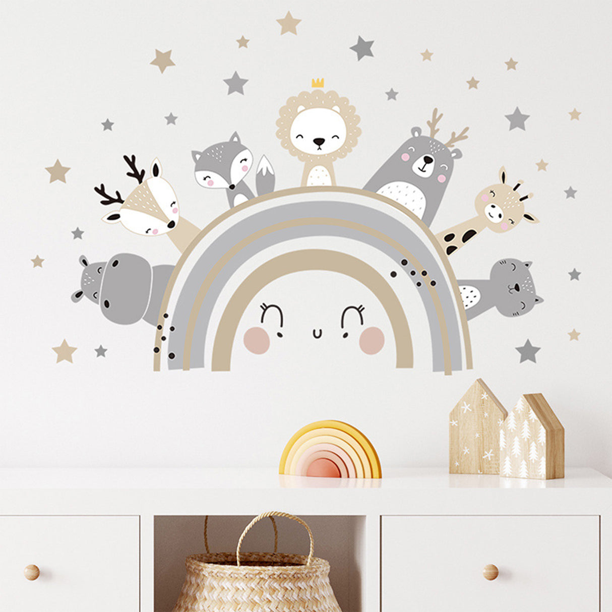 Sipo Wall sticker Cute Animals