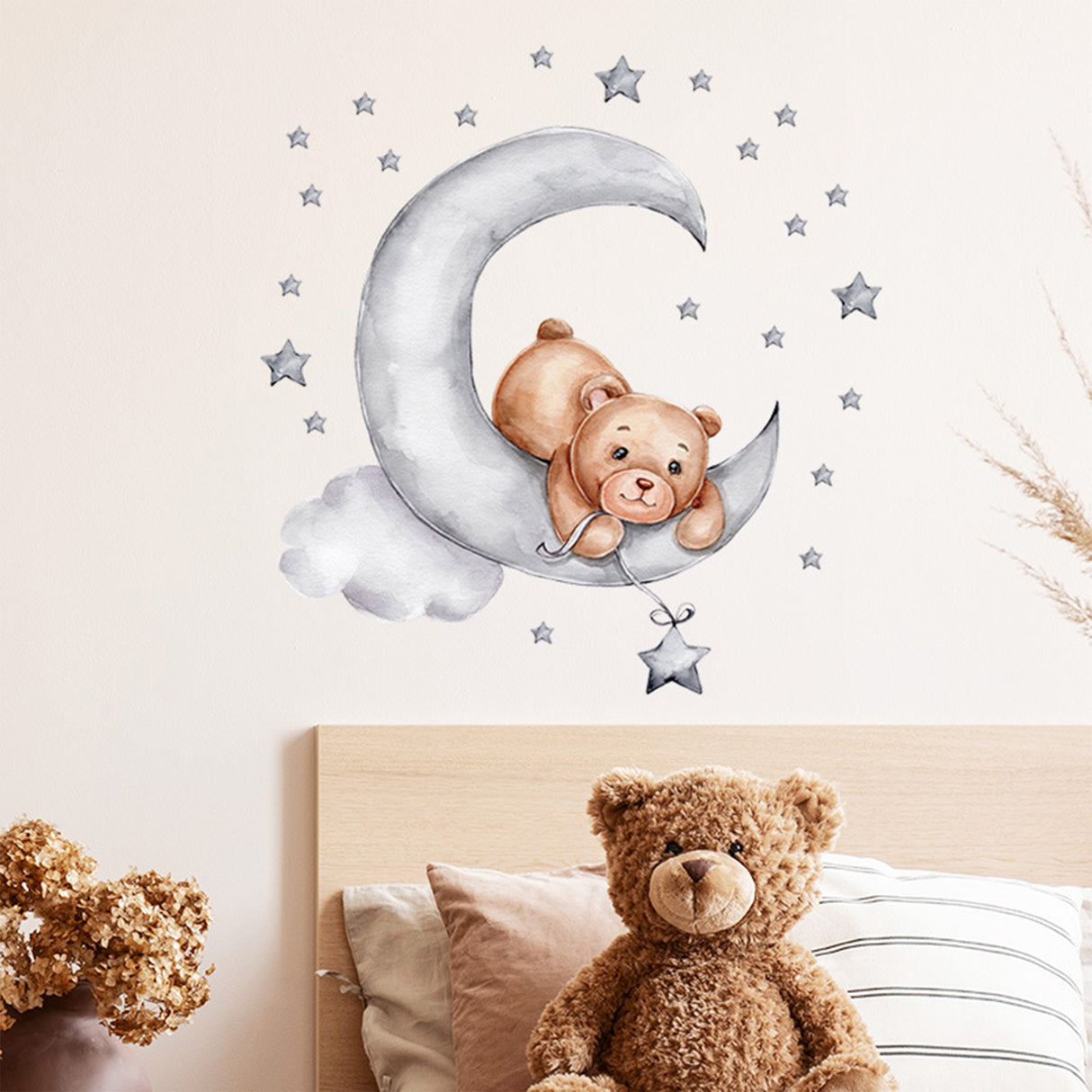 Sipo Wall sticker Teddy Bear Moon