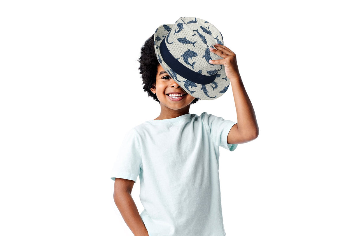 Flapjackkids Fedora Hats - Shark