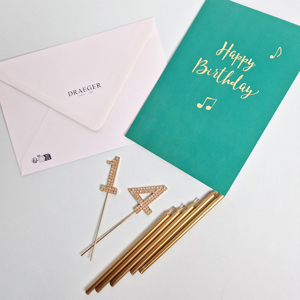 Draeger Κάρτα Ευχών - Βεραμάν Φάκελος "Happy Birthday"