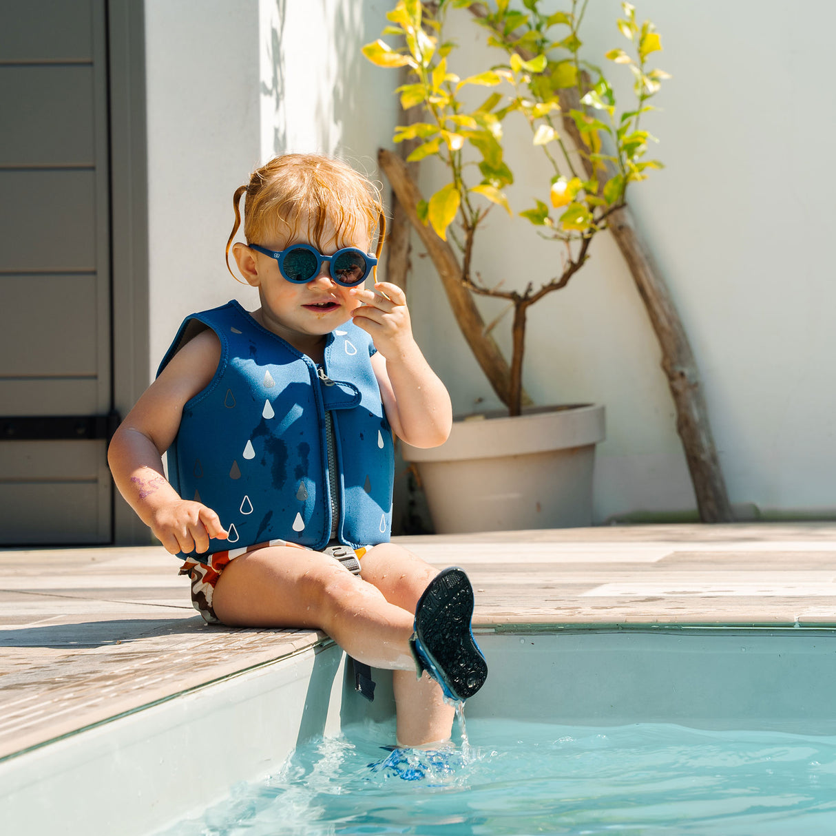 Bbluv Naj – Γιλέκο Κολύμβησης Νεοπρέν Navy (18 μηνών-6 ετών)