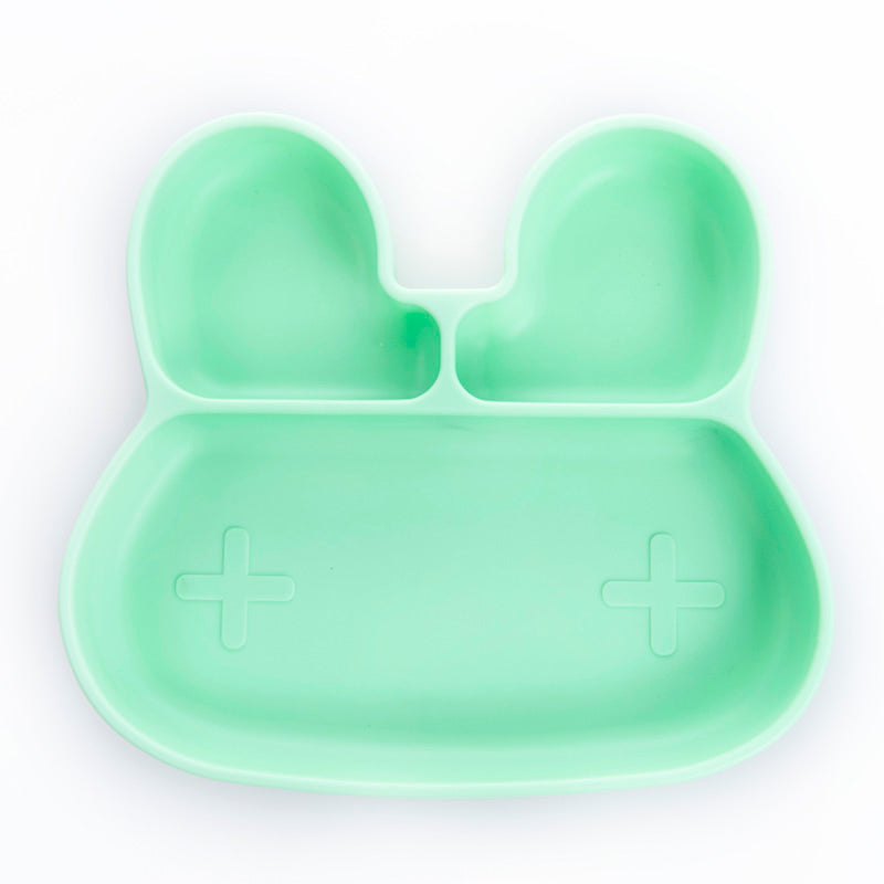 Πιάτο σιλικόνης κουνελάκι με χωρίσματα