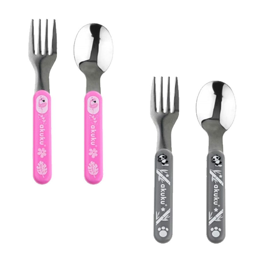 Σετ κουτάλι και πιρούνι Ανοξείδωτο Ατσάλι