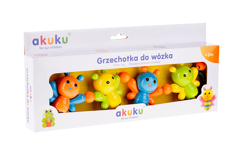 Αλυσίδα καροτσιού Χρωματιστά Ζωάκια