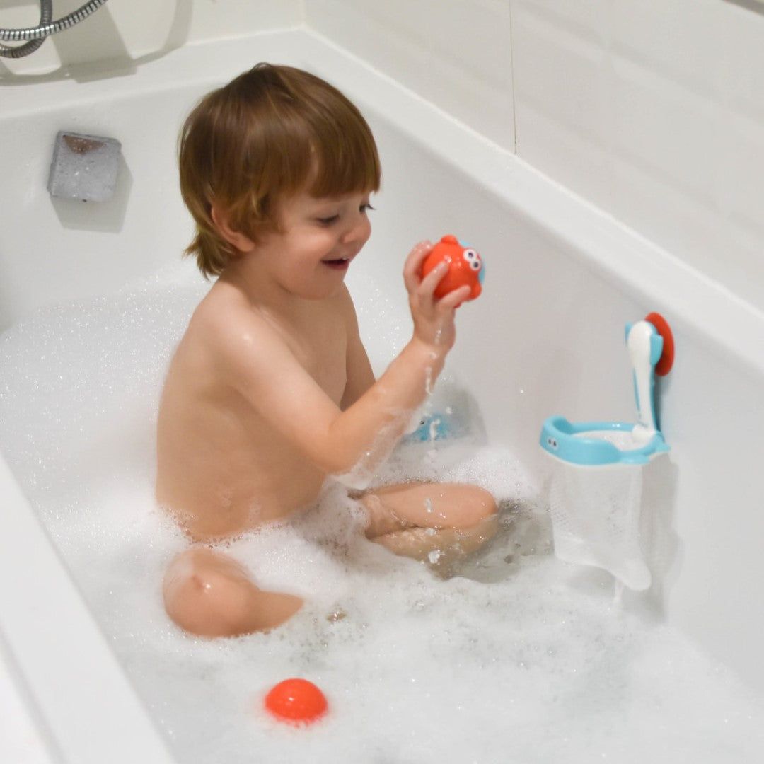 Σετ Απόχη/Καλάθι με Παιχνίδια Μπάνιου