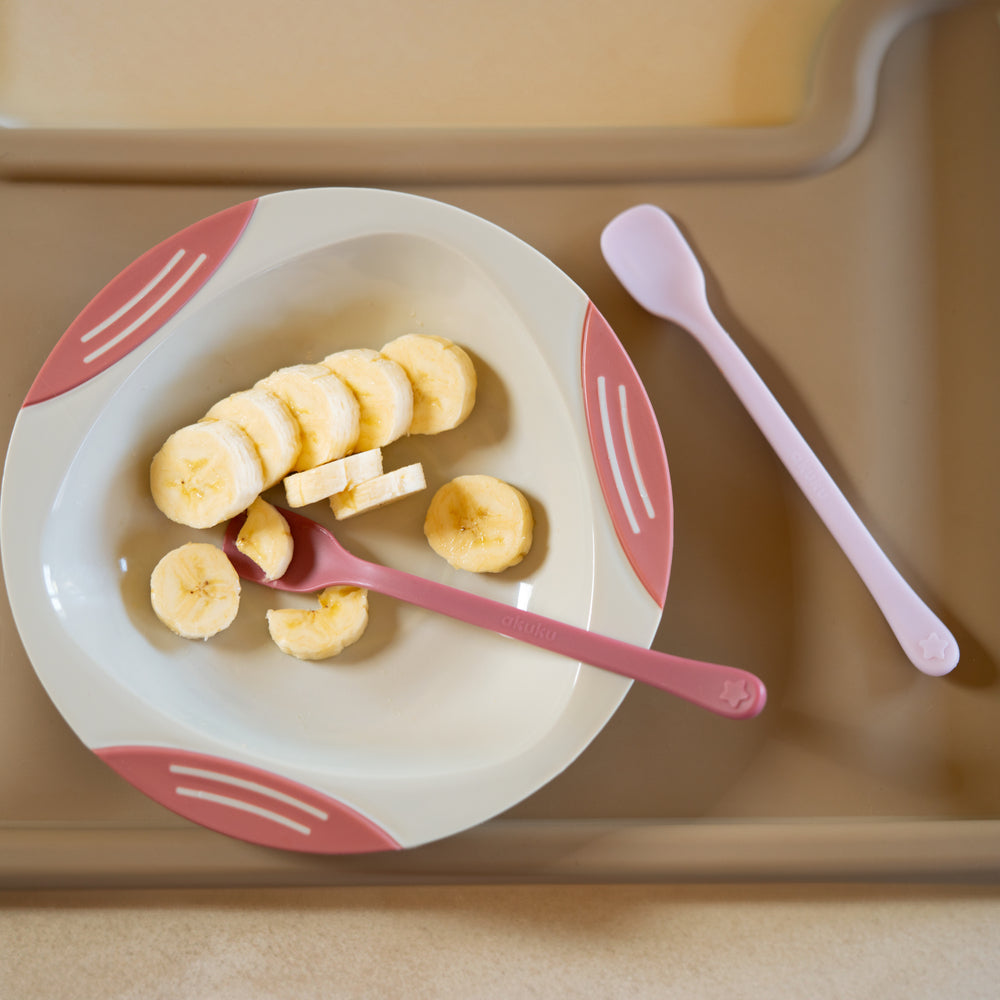 Σετ Βρεφικά Κουτάλια Ροζ (2τμχ.)