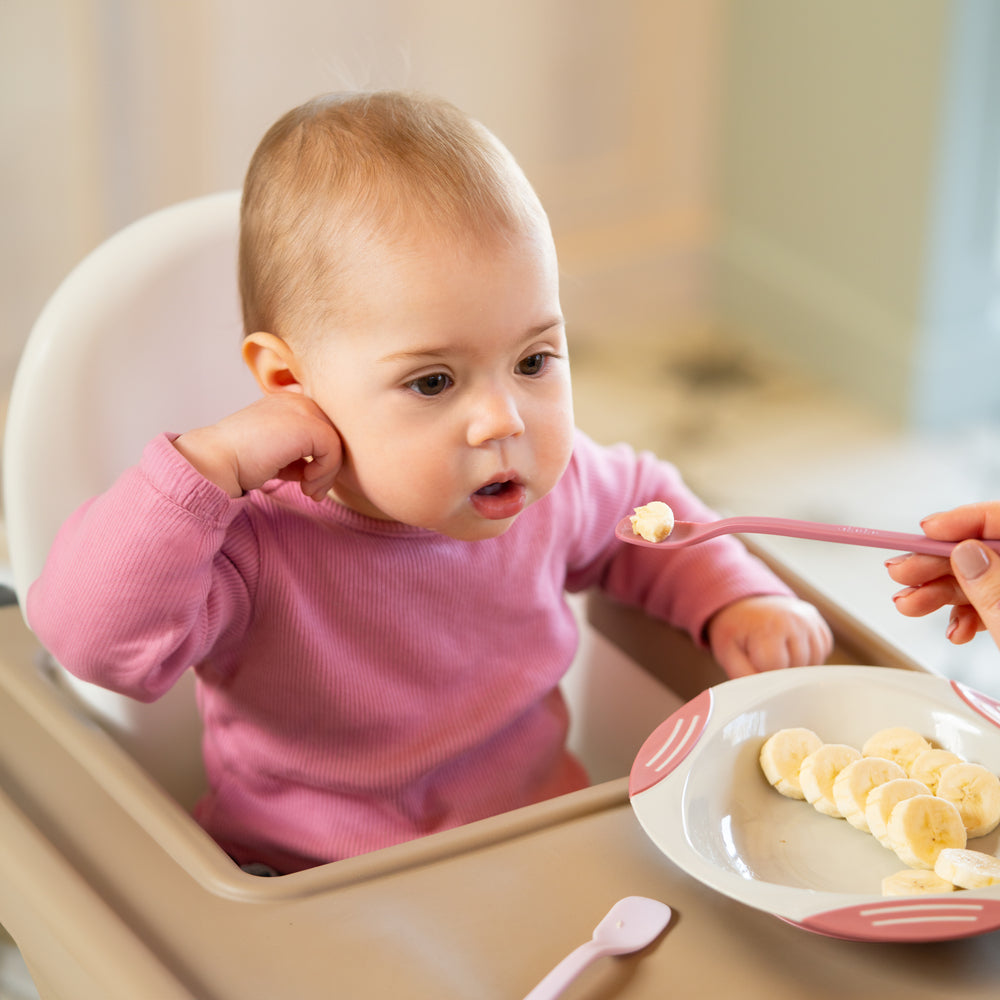 Σετ Βρεφικά Κουτάλια Ροζ (2τμχ.)