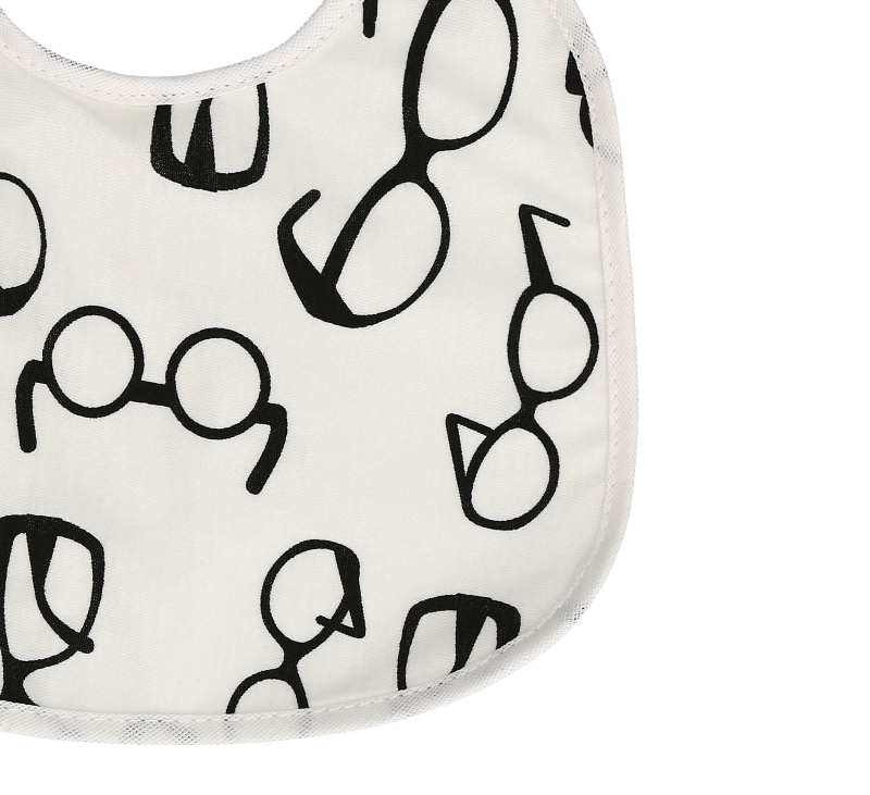 Αδιάβροχη Βαμβακερή Σαλιάρα με Velcro