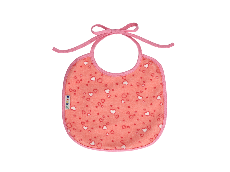 Αδιάβροχη Μεσαία Βαμβακερή Σαλιάρα με Δέσιμο