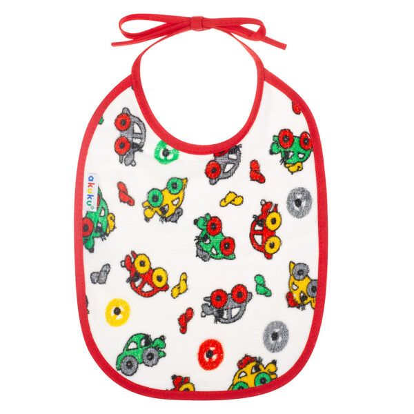 Αδιάβροχη Βαμβακερή Σαλιάρα με Δέσιμο για Βρέφη