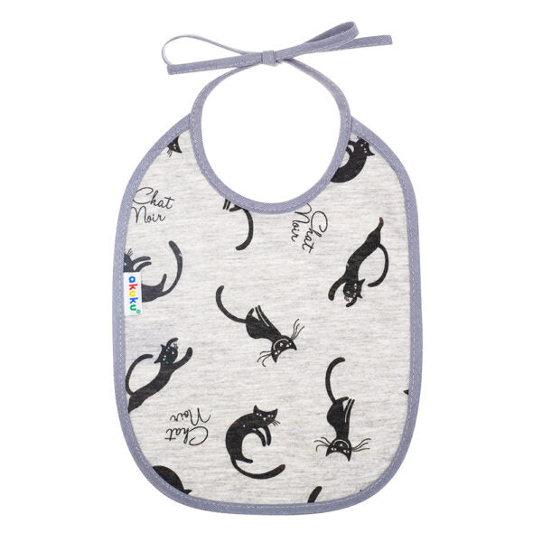 Αδιάβροχη Βαμβακερή Σαλιάρα με Δέσιμο για Βρέφη