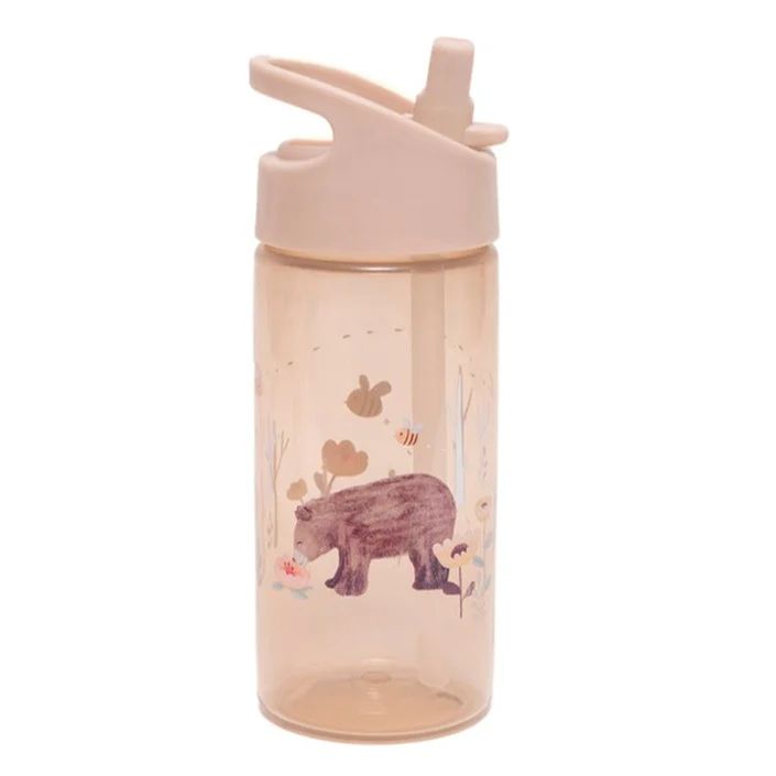Petit Monkey - Παγούρι Bear linen "White Stars" 380ml