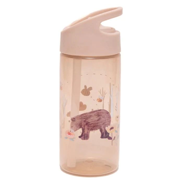 Petit Monkey - Παγούρι Bear linen "White Stars" 380ml