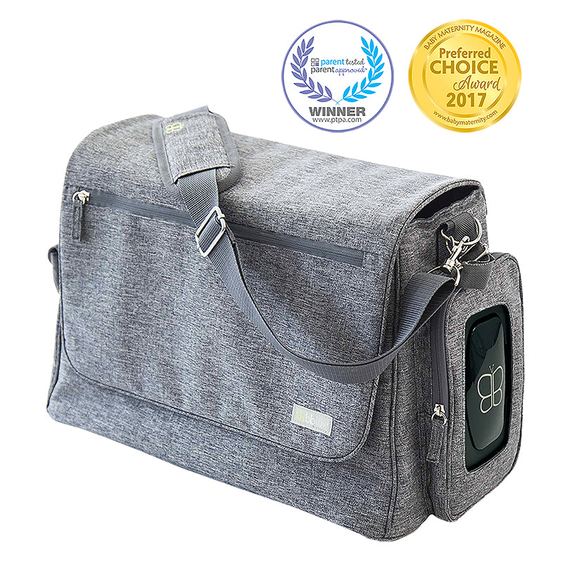 Bbluv Ultra – Τσαντα αλλαξιερα Heather Grey
