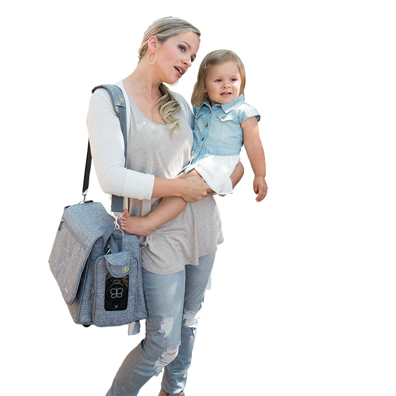 Bbluv Ultra – Τσαντα αλλαξιερα Heather Grey