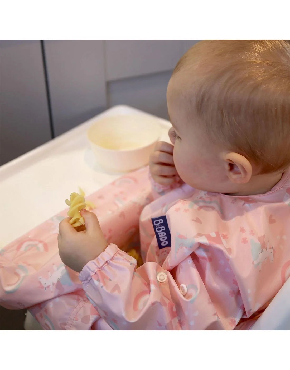 Bibado Σαλιάρα Μακριά Μανίκια - Κάλυμμα Δίσκου Φαγητού