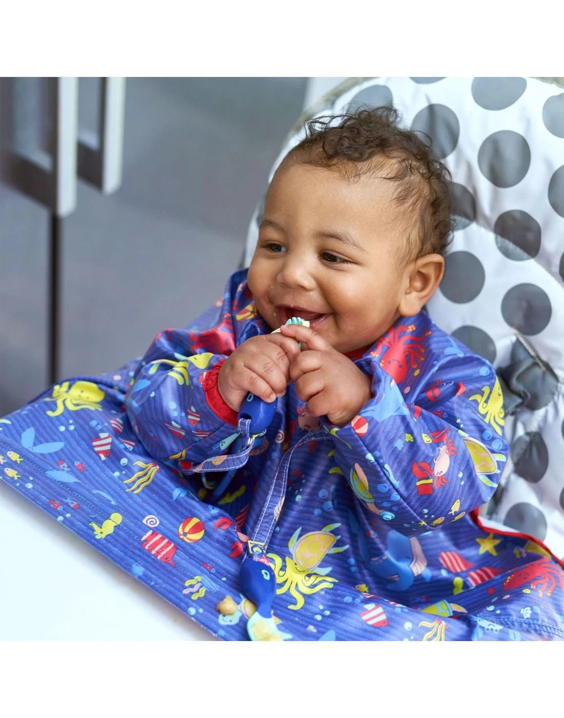 Bibado Σαλιάρα Μακριά Μανίκια - Κάλυμμα Δίσκου Φαγητού