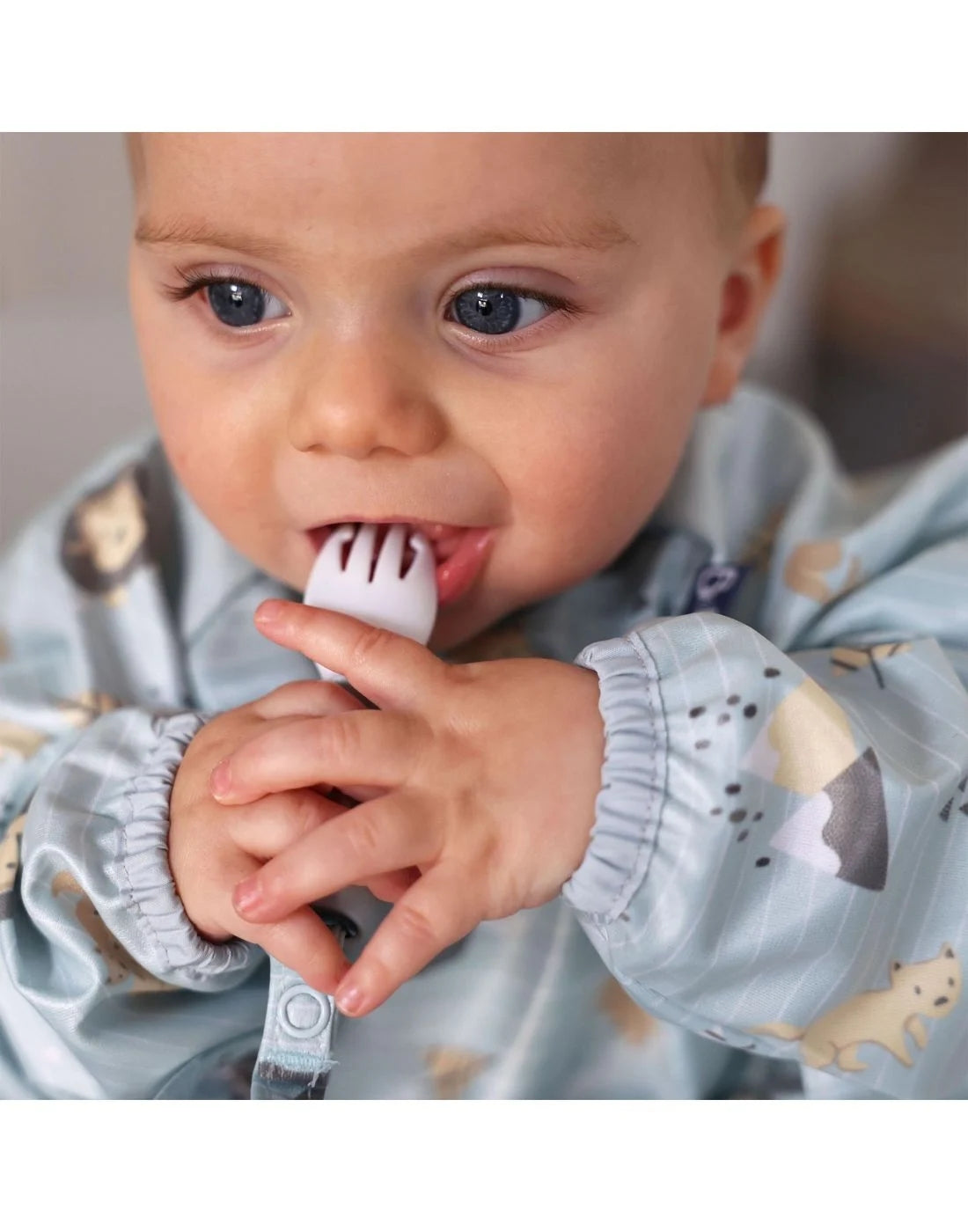 Bibado Σαλιάρα Μακριά Μανίκια - Κάλυμμα Δίσκου Φαγητού