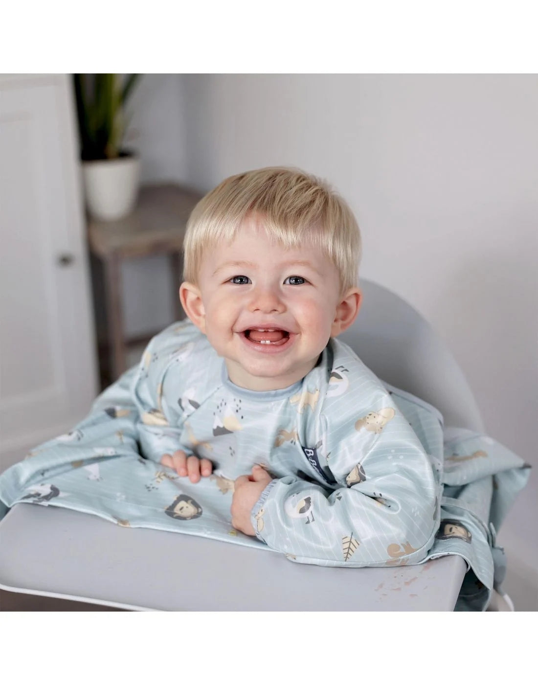 Bibado Σαλιάρα Μακριά Μανίκια - Κάλυμμα Δίσκου Φαγητού