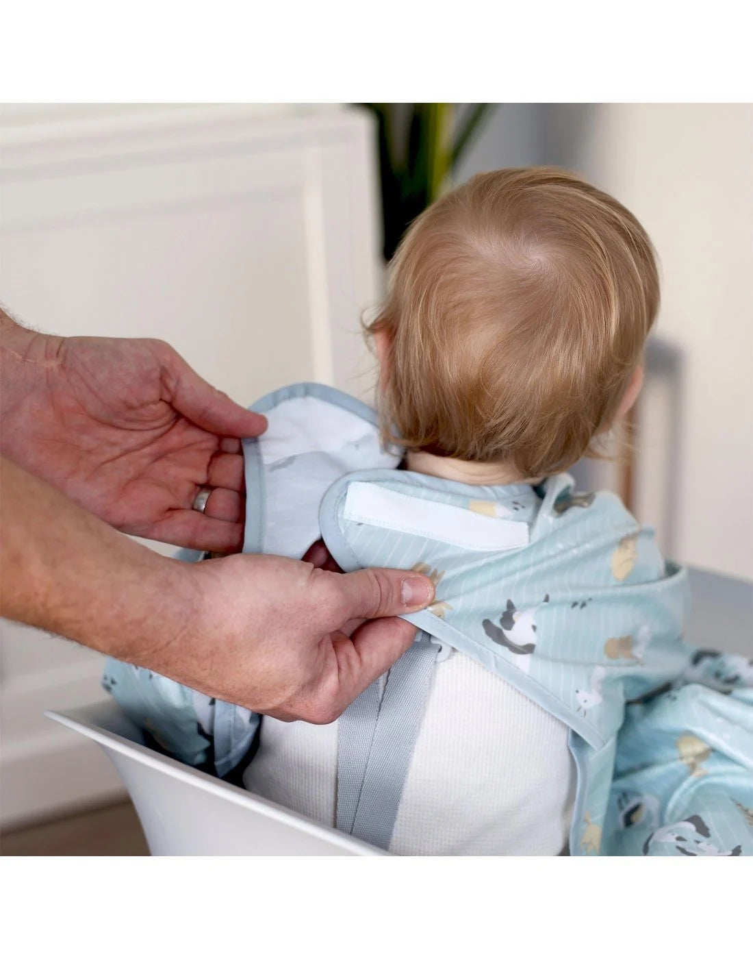 Bibado Σαλιάρα Μακριά Μανίκια - Κάλυμμα Δίσκου Φαγητού