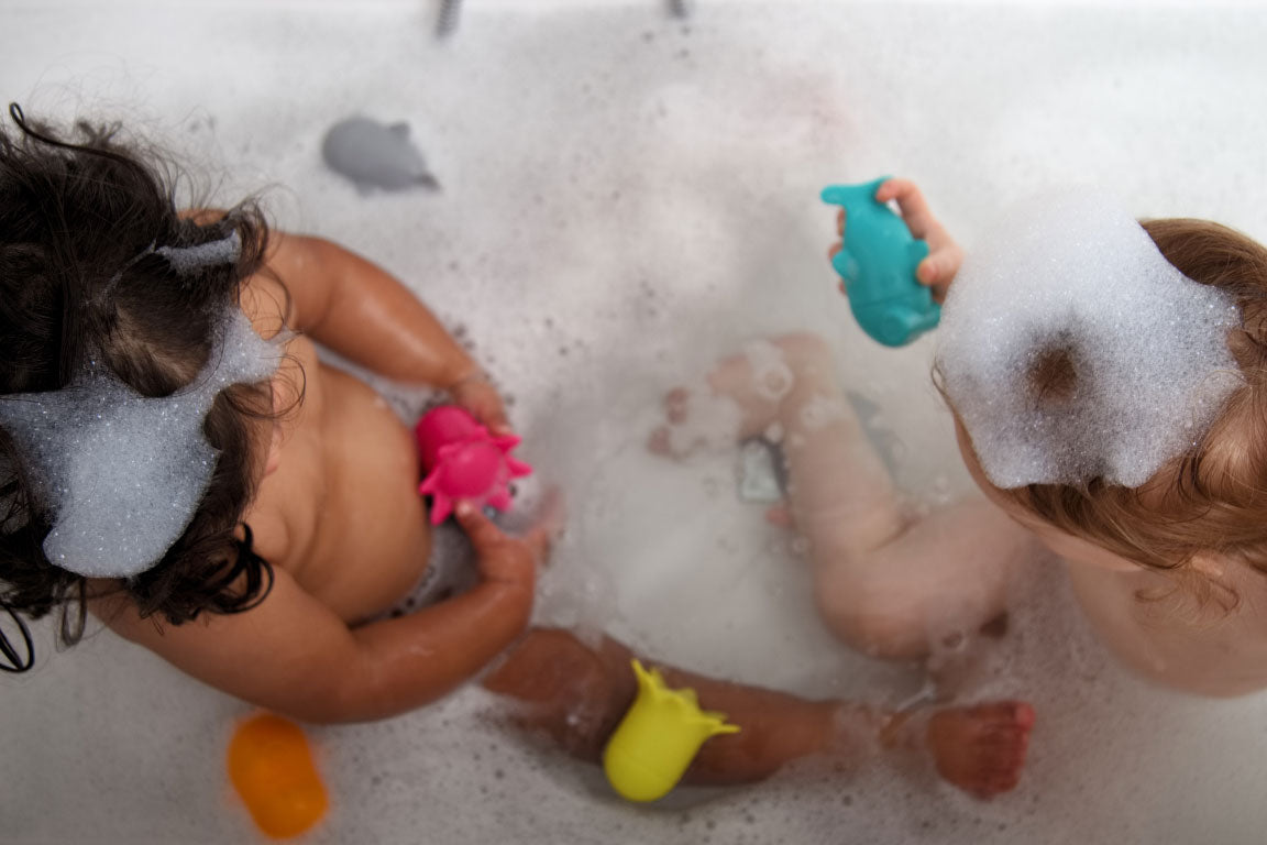 Bbluv Buddies - Σετ 6 Παιχνίδια Μπάνιου Σιλικόνης