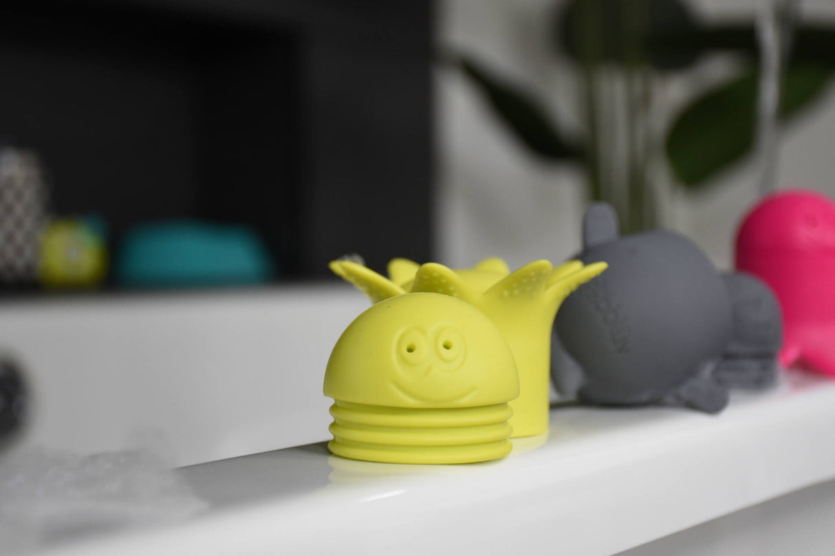 Bbluv Buddies - Σετ 6 Παιχνίδια Μπάνιου Σιλικόνης